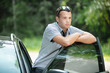 portrait of young pensive man