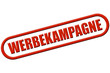 Stempel rot rel WERBEKAMPAGNE