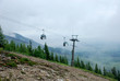Mountains and funicular, High Tatras, Slovakia