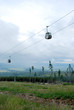 Mountains and funicular, High Tatras, Slovakia