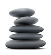Vector illustration of stone tower