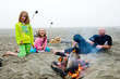Camp Fire at the beach