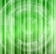 Green Grass Abstract Background & Radial Design