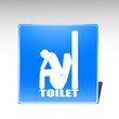Funny toilet sign