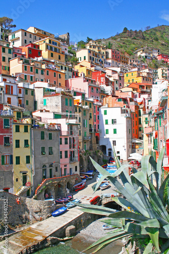 Photo: Italy. Cinque Terre. Riomaggiore village Italy. Cinque Terre. Riomaggiore village
