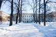 Royal castle in the winter