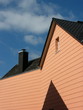 Fassade mit Giebel eines Hauses in Wettenberg Krofdorf-Gleiberg