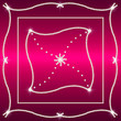 3 frames for photo on red background