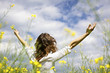 Woman expressing gratefulness Woman expressing gratefulness