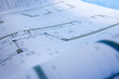 Foto: blueprint of building blueprint of building