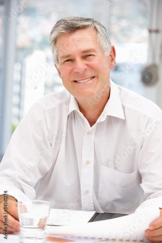 Photo: Successful senior businessman Successful senior businessman