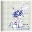 back to school doodles (out of box objects) back to school doodles (out of box objects)