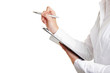 Zählen mit Stift und Klemmbrett