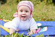 Portrait of smiling baby Portrait of smiling baby