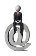 e-business headman concept