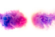 Farbpigmente partikel Wolke