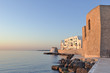 Dawn in the old city of Monopoli, Italy