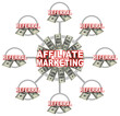 Affiliate Marketing Linked Connections of Referrals and Money