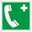 Rettungszeichen Notruftelefon Notruf Piktogramm Zeichen