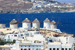 five famous mykonos windmills