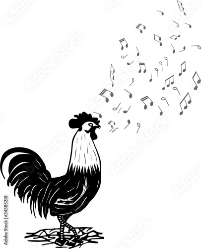 Vektor: COQ CHANTANT COQ CHANTANT