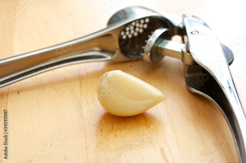 Photo: Garlic masher Garlic masher
