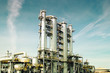 Photo: View gas processing factory. View gas processing factory.