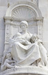 Details in the Victoria Monument on Buckingham Palace Details in the Victoria Monument on Buckingham Palace