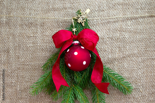 Photo: Rote Weihnachtsdeko Rote Weihnachtsdeko