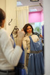 in dressroom