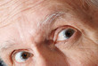 SHOCKED -- fear in the eyes of an older man.