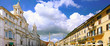 Navona Square, centre of Rome, Italy. Navona Square, centre of Rome, Italy.