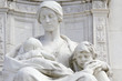 Details in the Victoria Monument on Buckingham Palace Details in the Victoria Monument on Buckingham Palace