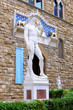 Michelangelo's replica David . Florence, Italy Michelangelo's replica David . Florence, Italy
