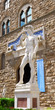 Michelangelo's replica David . Florence, Italy Michelangelo's replica David . Florence, Italy
