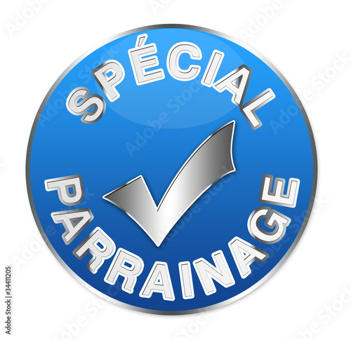 Illustration: Bouton spécial parrainage Bouton spécial parrainage