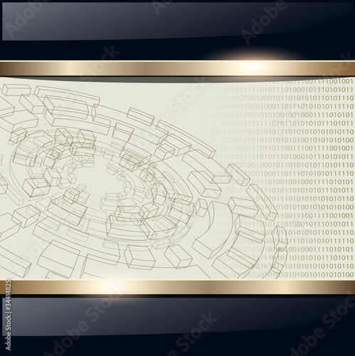 Vector: Technology background Technology background