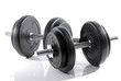 black dumbell halteres black dumbell halteres
