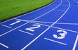 laufbahn blau