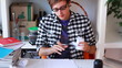 Depressed student can't control himself