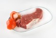 Fresh steak