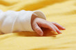Hand eines Babys