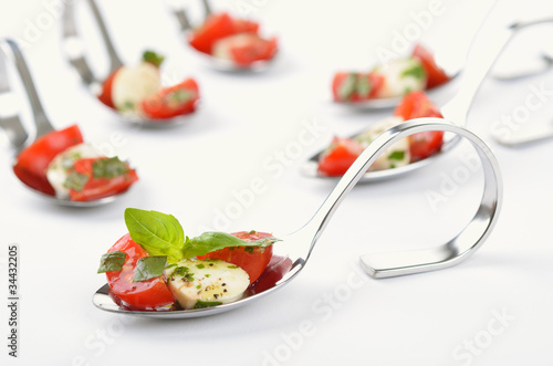 Foto: Leckere Tomate-Mozzarella-Häppchen Leckere Tomate-Mozzarella-Häppchen