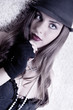portrait of stylish woman