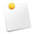 Notizzettel weiß