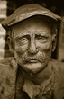 old man statue