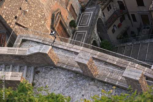 Photo: Scalinate del borgo di Cervara di Roma Scalinate del borgo di Cervara di Roma