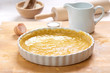 preparation of a sweet pie