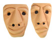 Photo: Sardinia Earthen Masks Sardinia Earthen Masks