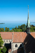 Boden lake and church tower in Constance